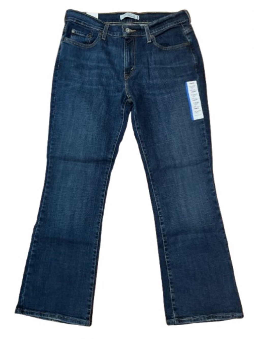 NWT Levi’s 515 Boot Cut Blue Women’s Mid Rise Denim Jeans Size 10